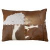 Cushion Cowhide Brown Cotton 45x60x15cm 8716522074468 Mars & More
