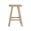 Stool Colored Rectangle Wood 30x20x50cm 8716522078657 Mars & More