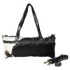 Bag Cowhide Black and White Leather / fur 42x17x20 8716522082487 Mars & More