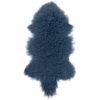 Fur Sheepskin Blue Tibetan