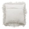 Cushion Sheepskin White   Tibetan ca. 45x45 cm