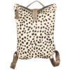 Backpack Cowhide Sand    36x22x5cm (HxBxD)