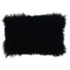 Cushion  Black   Tibetan 30 x 50 cm