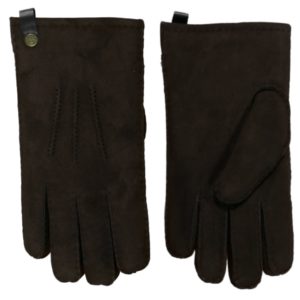 Finger Gloves  Brown  Men – Gentlemen   XXL