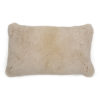 Cushion Sheepskin White Cotton 50x30x15cm 8716522072617 Mars & More