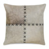 Cushion Cowhide Gray Cotton 45x45x15cm 8716522074413 Mars & More