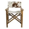 Chair Cowhide Colored Leather / fur 58