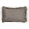Cushion Sheepskin Beige Cotton 50x30x15cm 8716522072648 Mars & More
