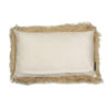 Cushion Sheepskin Sand Cotton 50x30x15cm 8716522080988 Mars & More