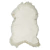Fur Sheepskin Iceland White   Natural 105x60x5cm 8716522030921 Mars & More