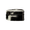 Jewelry box Cowhide  Black   MDF 15x15x8cm 8716522073539 Mars & More
